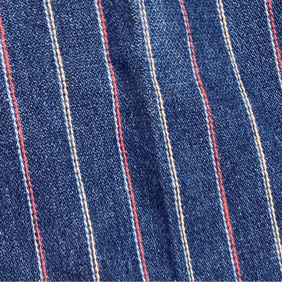 Vintage 80s Shades Pinstripe High Rise Jeans - Picture 9 of 9
